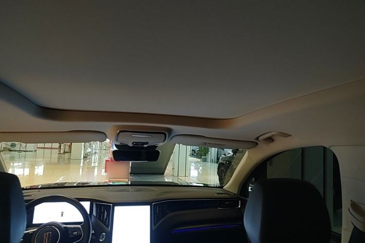 Used Hongqi HS7 PHEV 2024 2.0T PHEV Four-Wheel Drive Flagship Edition 6 Seats Headliner