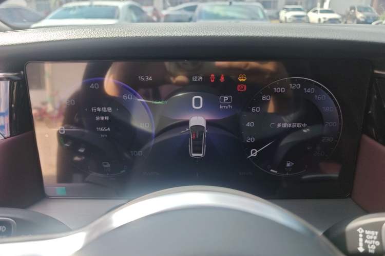 Used Hongqi HS7 PHEV 2024 2.0T PHEV Four-Wheel Drive Flagship Edition 7 Seats Instrument Cluster