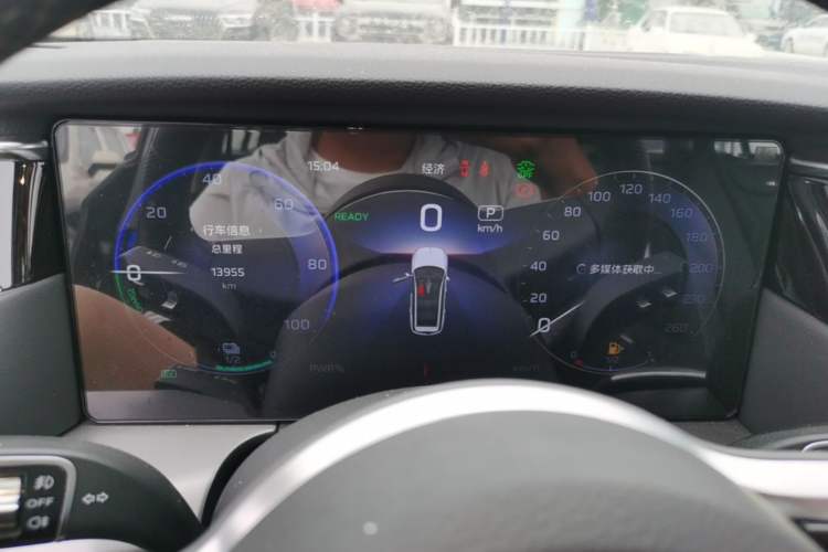 Used Hongqi HS7 PHEV 2024 2.0T PHEV Four-Wheel Drive Flagship Edition 7 Seats Instrument Cluster