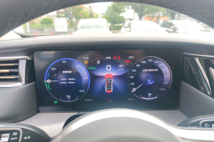 Used Hongqi HS7 PHEV 2024 2.0T PHEV Four-Wheel Drive Flagship Edition 6 Seats Instrument Cluster