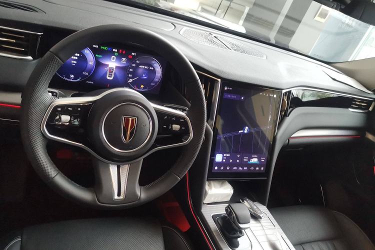 Used Hongqi HS7 PHEV 2024 2.0T PHEV Four-Wheel Drive Flagship Edition 7 Seats Interior 2