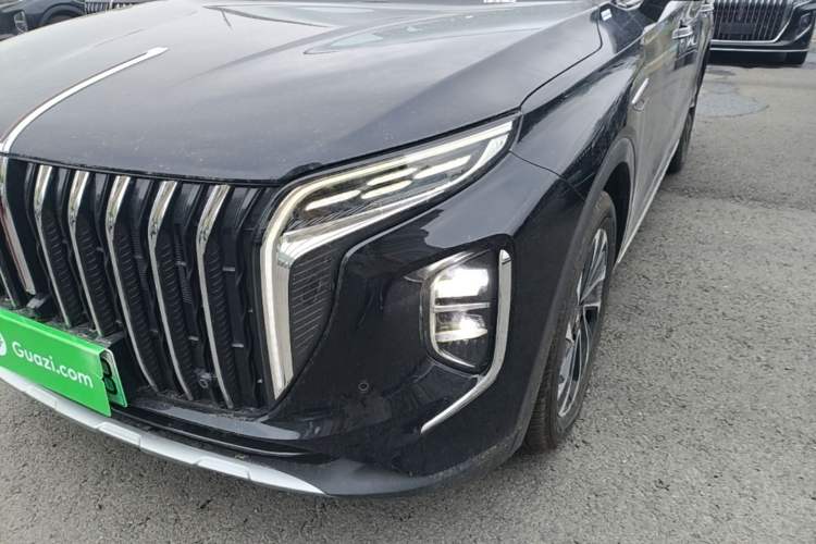 Used Hongqi HS7 PHEV 2024 2.0T PHEV Four-Wheel Drive Flagship Edition 6 Seats Left Front Headlight