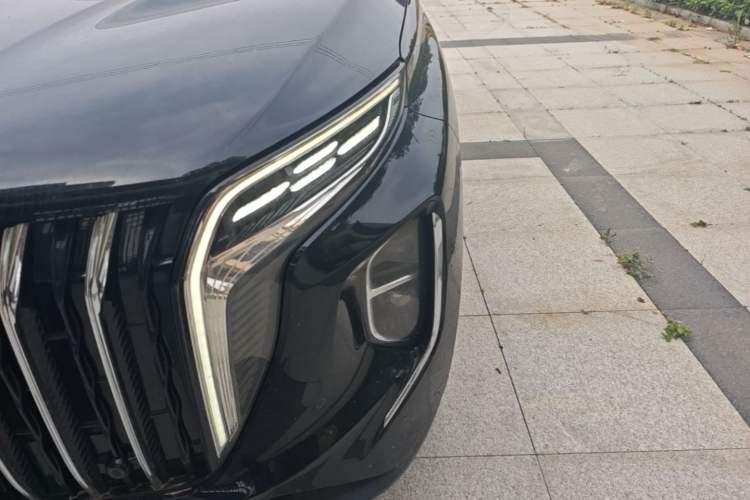 Used Hongqi HS7 PHEV 2024 2.0T PHEV Four-Wheel Drive Flagship Edition 7 Seats Left Front Headlight