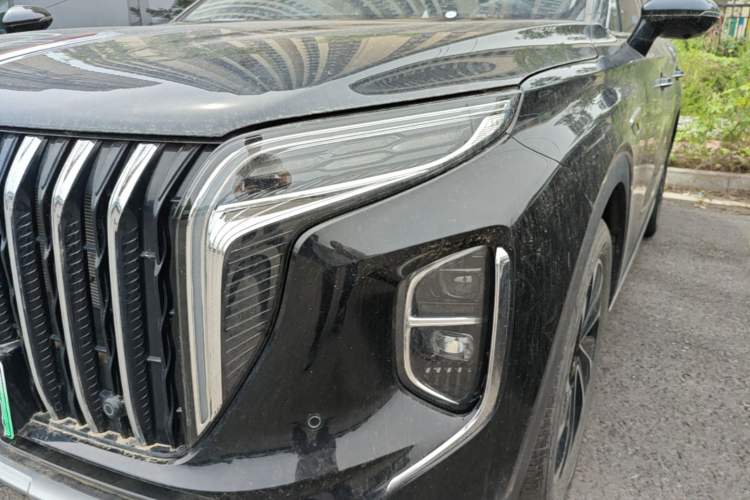 Used Hongqi HS7 PHEV 2024 2.0T PHEV Four-Wheel Drive Flagship Edition 6 Seats Left Front Headlight