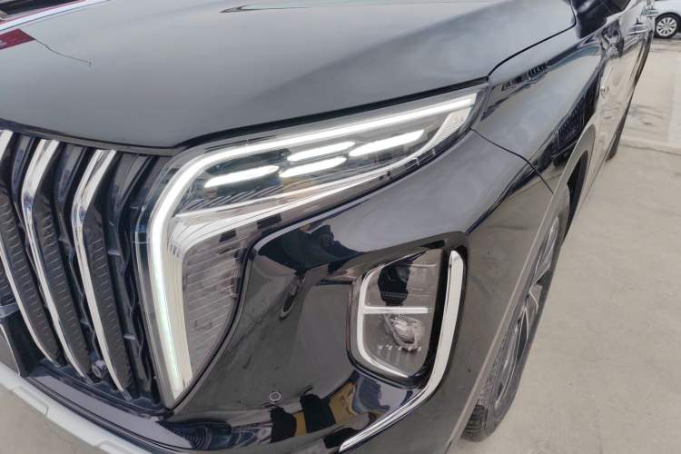 Used Hongqi HS7 PHEV 2024 2.0T PHEV Four-Wheel Drive Flagship Edition 6 Seats Left Front Headlight