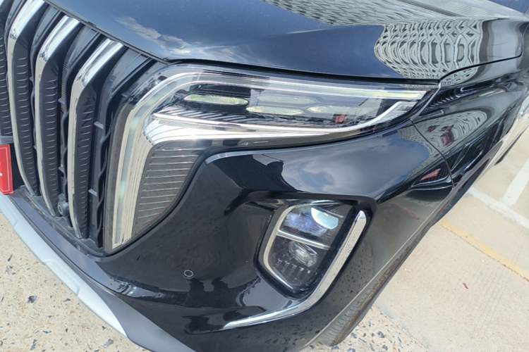 Used Hongqi HS7 PHEV 2024 2.0T PHEV Four-Wheel Drive Flagship Edition 6 Seats Left Front Headlight