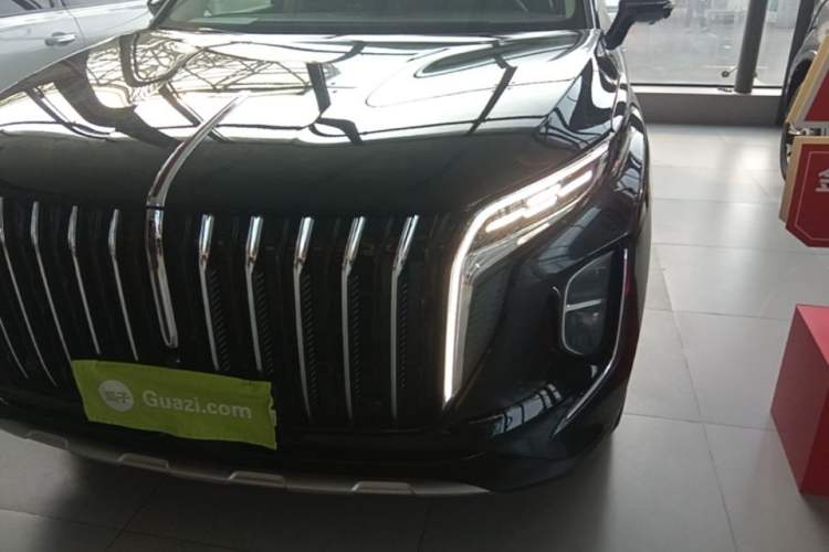 Used Hongqi HS7 PHEV 2024 2.0T PHEV Four-Wheel Drive Flagship Edition 7 Seats Left Front Headlight