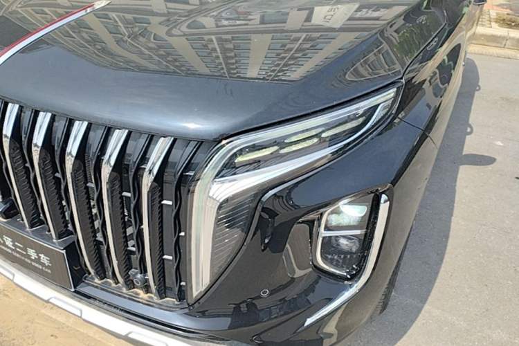 Used Hongqi HS7 PHEV 2024 2.0T PHEV Four-Wheel Drive Flagship Edition 7 Seats Left Front Headlight