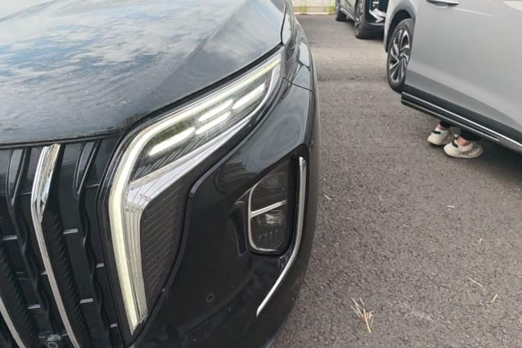 Used Hongqi HS7 PHEV 2024 2.0T PHEV Four-Wheel Drive Flagship Edition 6 Seats Left Front Headlight