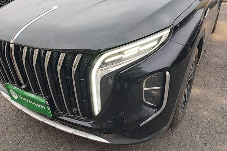 Used Hongqi HS7 PHEV 2024 2.0T PHEV Four-Wheel Drive Flagship Edition 6 Seats Left Front Headlight