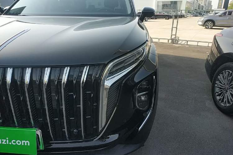 Used Hongqi HS7 PHEV 2024 2.0T PHEV Four-Wheel Drive Flagship Edition 6 Seats Left Front Headlight