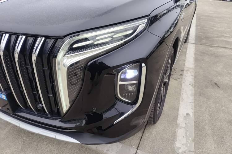 Used Hongqi HS7 PHEV 2024 2.0T PHEV Four-Wheel Drive Flagship Edition 7 Seats Left Front Headlight