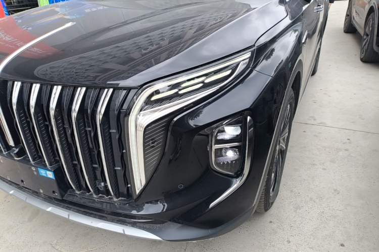Used Hongqi HS7 PHEV 2024 2.0T PHEV Four-Wheel Drive Flagship Edition 7 Seats Left Front Headlight