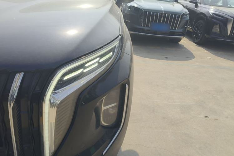 Used Hongqi HS7 PHEV 2024 2.0T PHEV Four-Wheel Drive Flagship Edition 6 Seats Left Front Headlight