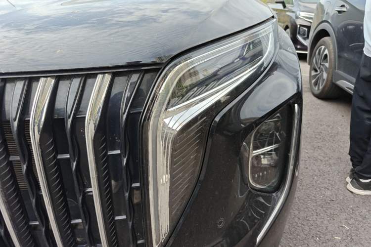 Used Hongqi HS7 PHEV 2024 2.0T PHEV Four-Wheel Drive Flagship Edition 6 Seats Left Front Headlight