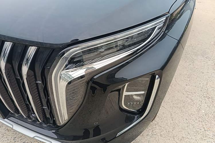 Used Hongqi HS7 PHEV 2024 2.0T PHEV Four-Wheel Drive Flagship Edition 7 Seats Left Front Headlight