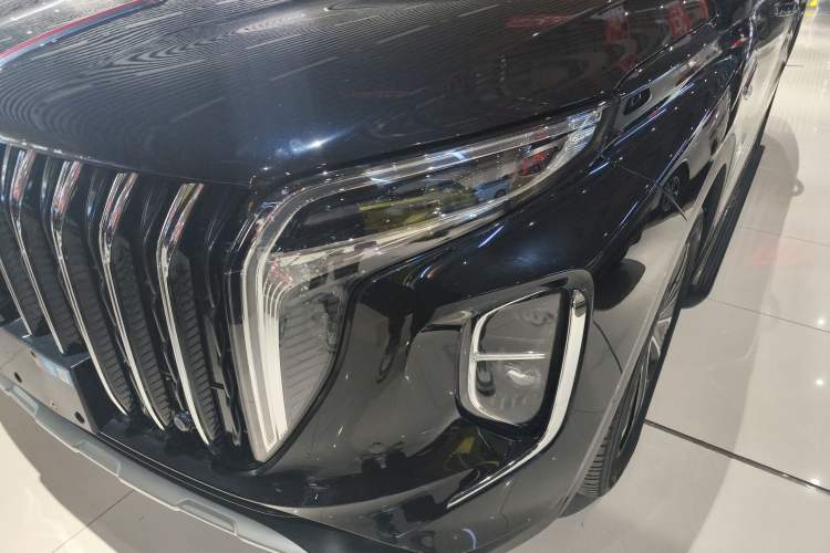 Used Hongqi HS7 PHEV 2024 2.0T PHEV Four-Wheel Drive Flagship Edition 7 Seats Left Front Headlight