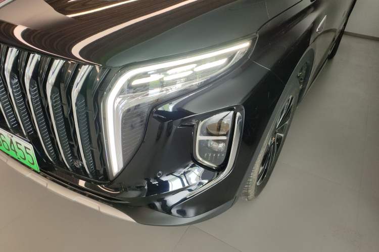 Used Hongqi HS7 PHEV 2024 2.0T PHEV Four-Wheel Drive Flagship Edition 7 Seats Left Front Headlight