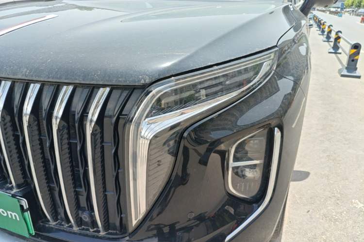 Used Hongqi HS7 PHEV 2024 2.0T PHEV Four-Wheel Drive Flagship Edition 7 Seats Left Front Headlight