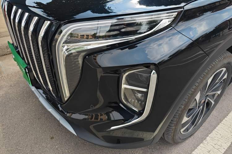 Used Hongqi HS7 PHEV 2024 2.0T PHEV Four-Wheel Drive Flagship Edition 7 Seats Left Front Headlight