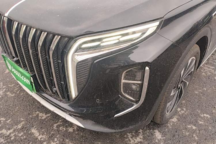 Used Hongqi HS7 PHEV 2024 2.0T PHEV Four-Wheel Drive Flagship Edition 7 Seats Left Front Headlight