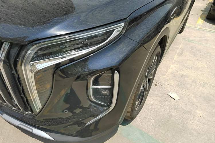 Used Hongqi HS7 PHEV 2024 2.0T PHEV Four-Wheel Drive Flagship Edition 7 Seats Left Front Headlight