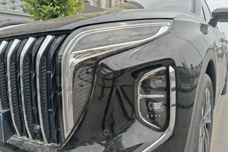 Used Hongqi HS7 PHEV 2024 2.0T PHEV Four-Wheel Drive Flagship Edition 6 Seats Left Front Headlight