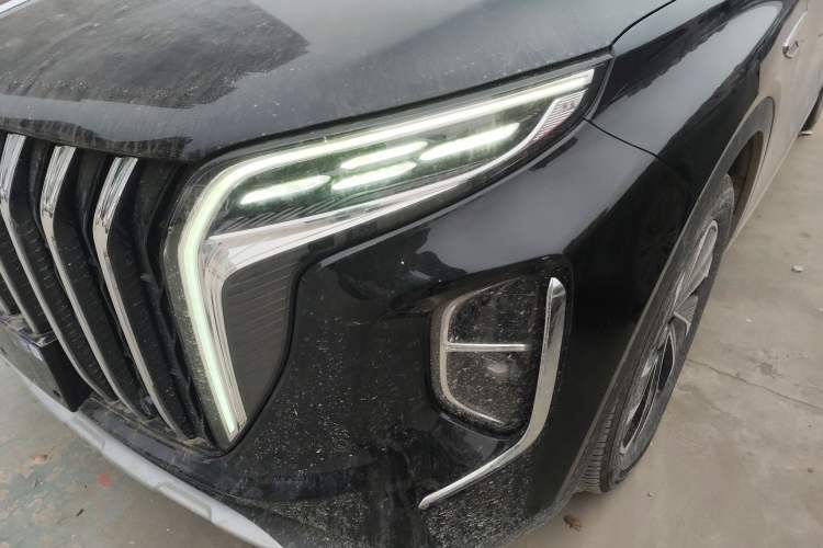 Used Hongqi HS7 PHEV 2024 2.0T PHEV Four-Wheel Drive Flagship Edition 6 Seats Left Front Headlight