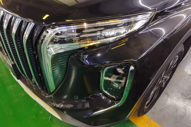 Used Hongqi HS7 PHEV 2024 2.0T PHEV Four-Wheel Drive Flagship Edition 6 Seats Left Front Headlight