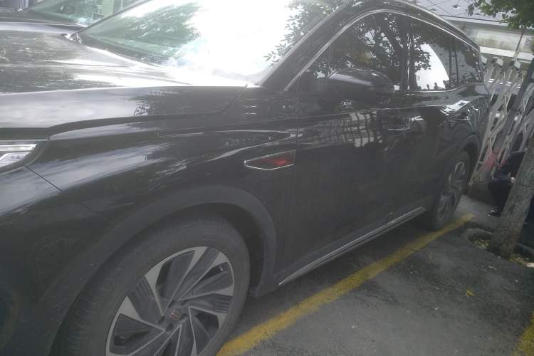Used Hongqi HS7 PHEV 2024 2.0T PHEV Four-Wheel Drive Flagship Edition 6 Seats Left Side