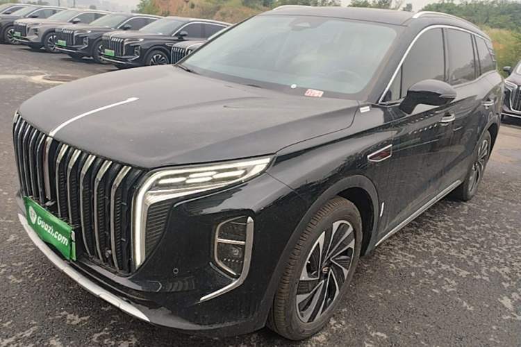 Used Hongqi HS7 PHEV 2024 2.0T PHEV Four-Wheel Drive Flagship Edition 7 Seats Guazi used car, China used car export, Used car for sale, Used cars, Cheapest cars for sale