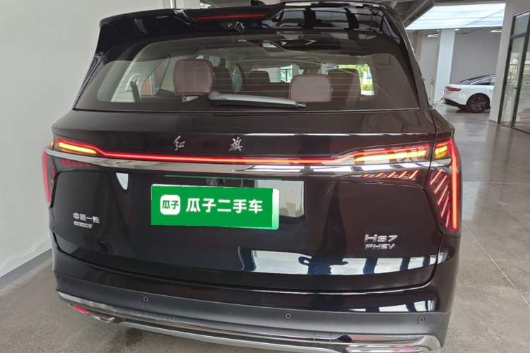 Used Hongqi HS7 PHEV 2024 2.0T PHEV Four-Wheel Drive Flagship Edition 7 Seats Rear