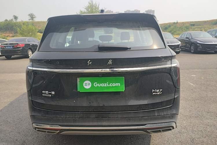 Used Hongqi HS7 PHEV 2024 2.0T PHEV Four-Wheel Drive Flagship Edition 7 Seats Rear