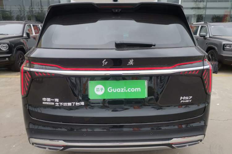 Used Hongqi HS7 PHEV 2024 2.0T PHEV Four-Wheel Drive Flagship Edition 7 Seats Rear