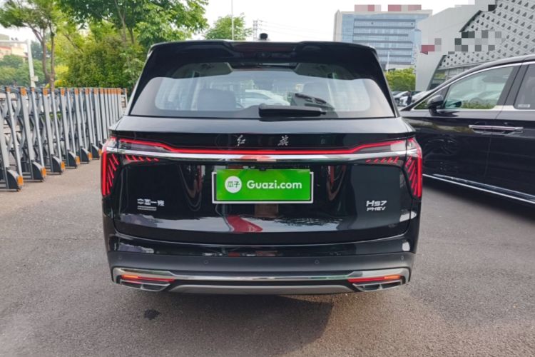 Used Hongqi HS7 PHEV 2024 2.0T PHEV Four-Wheel Drive Flagship Edition 6 Seats Rear