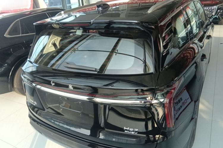 Used Hongqi HS7 PHEV 2024 2.0T PHEV Four-Wheel Drive Flagship Edition 7 Seats Rear