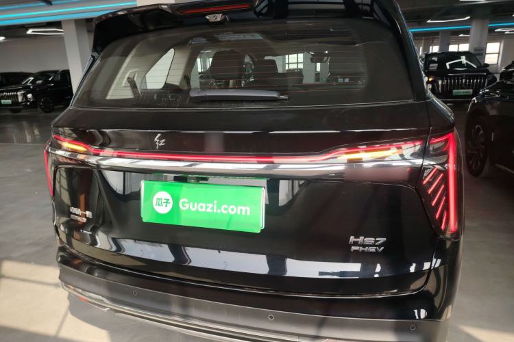 Used Hongqi HS7 PHEV 2024 2.0T PHEV Four-Wheel Drive Flagship Edition 7 Seats Rear