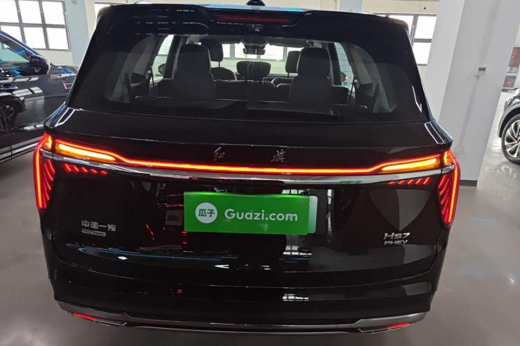 Used Hongqi HS7 PHEV 2024 2.0T PHEV Four-Wheel Drive Flagship Edition 7 Seats Rear
