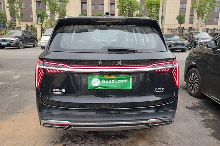 Used Hongqi HS7 PHEV 2024 2.0T PHEV Four-Wheel Drive Flagship Edition 6 Seats Rear