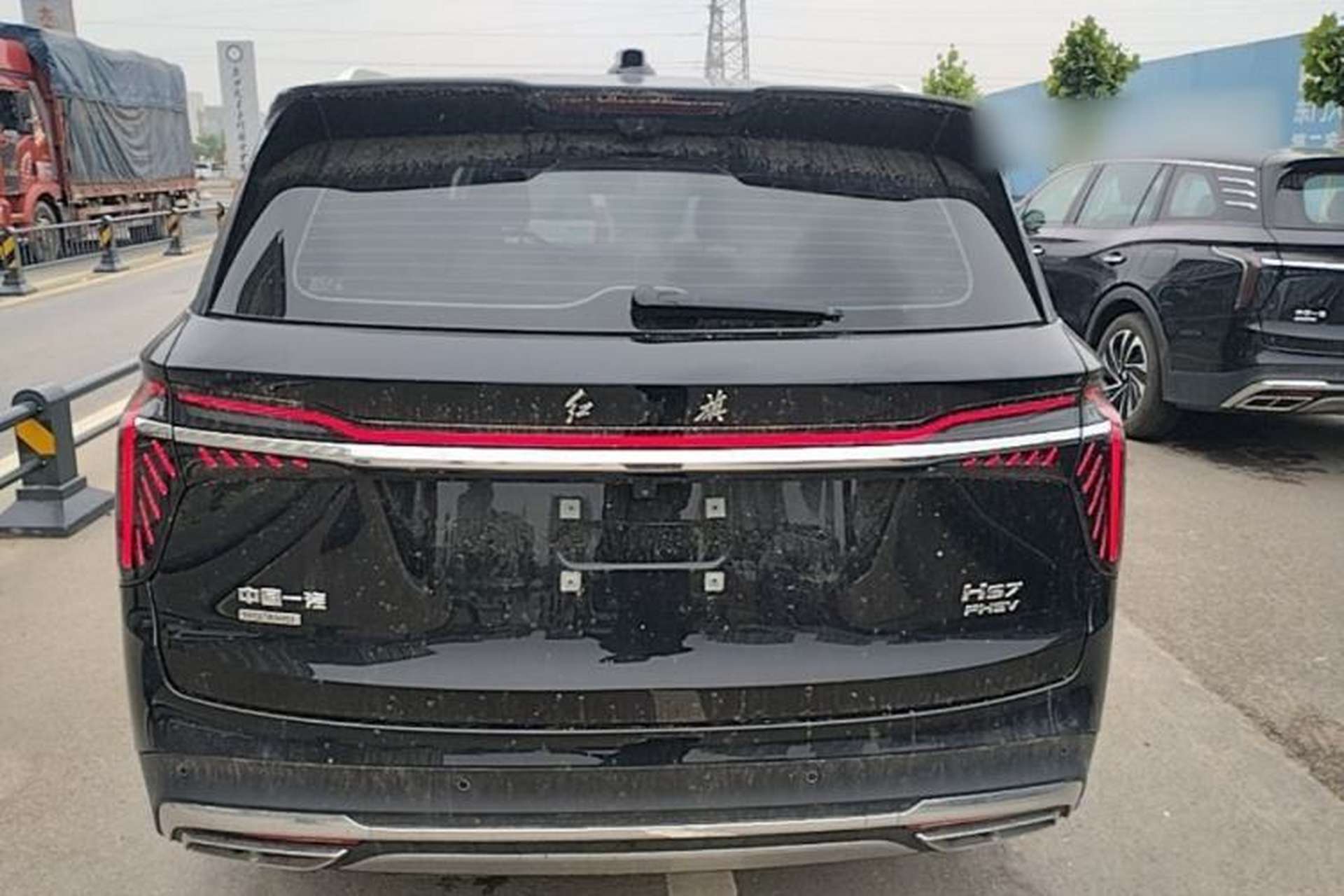 Used Hongqi HS7 PHEV 2024 2.0T PHEV Four-Wheel Drive Flagship Edition 6 Seats Rear
