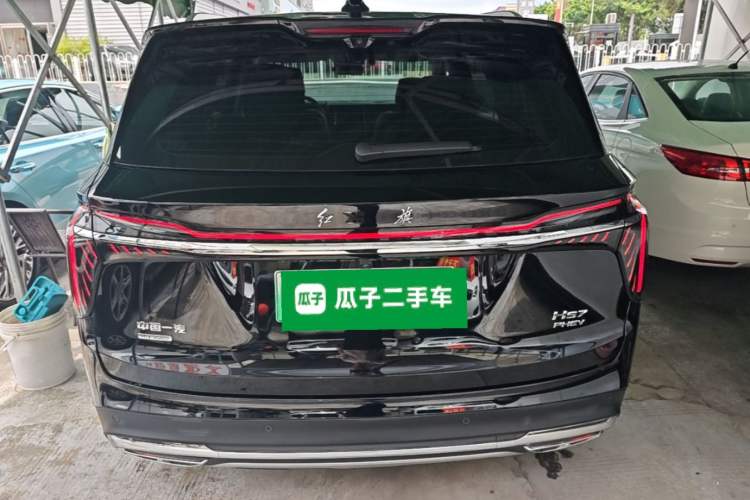Used Hongqi HS7 PHEV 2024 2.0T PHEV Four-Wheel Drive Flagship Edition 6 Seats Rear
