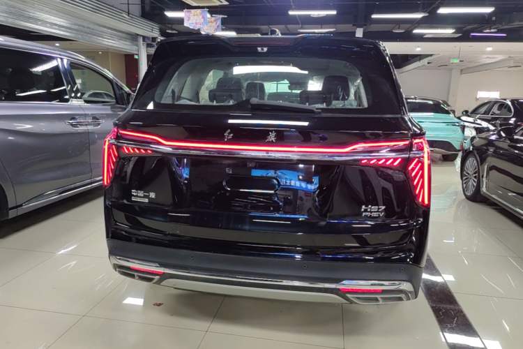 Used Hongqi HS7 PHEV 2024 2.0T PHEV Four-Wheel Drive Flagship Edition 6 Seats Rear