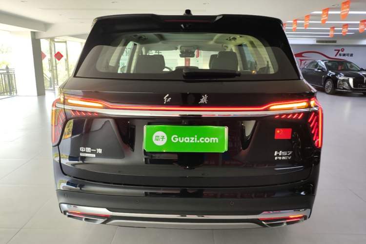 Used Hongqi HS7 PHEV 2024 2.0T PHEV Four-Wheel Drive Flagship Edition 7 Seats Rear