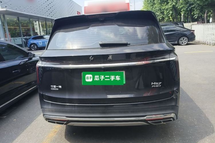 Used Hongqi HS7 PHEV 2024 2.0T PHEV Four-Wheel Drive Flagship Edition 6 Seats Rear