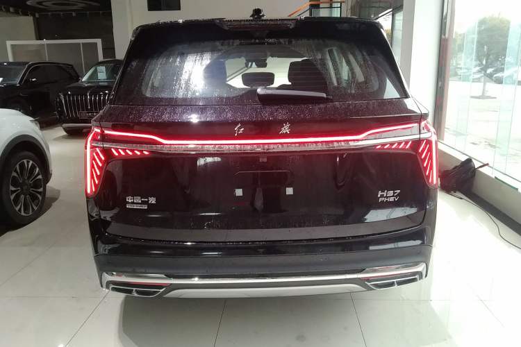 Used Hongqi HS7 PHEV 2024 2.0T PHEV Four-Wheel Drive Flagship Edition 7 Seats Rear