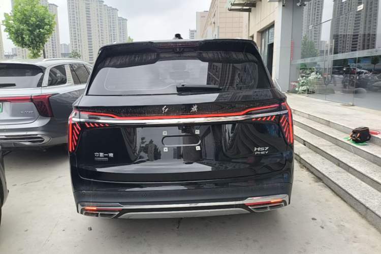 Used Hongqi HS7 PHEV 2024 2.0T PHEV Four-Wheel Drive Flagship Edition 7 Seats Rear