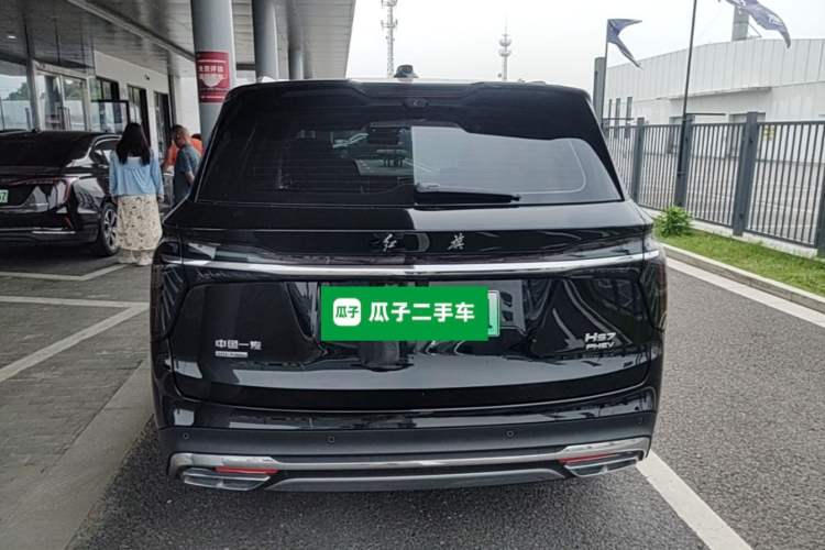 Used Hongqi HS7 PHEV 2024 2.0T PHEV Four-Wheel Drive Flagship Edition 6 Seats Rear