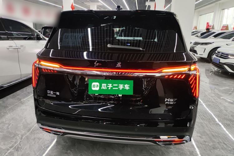 Used Hongqi HS7 PHEV 2024 2.0T PHEV Four-Wheel Drive Flagship Edition 6 Seats Rear