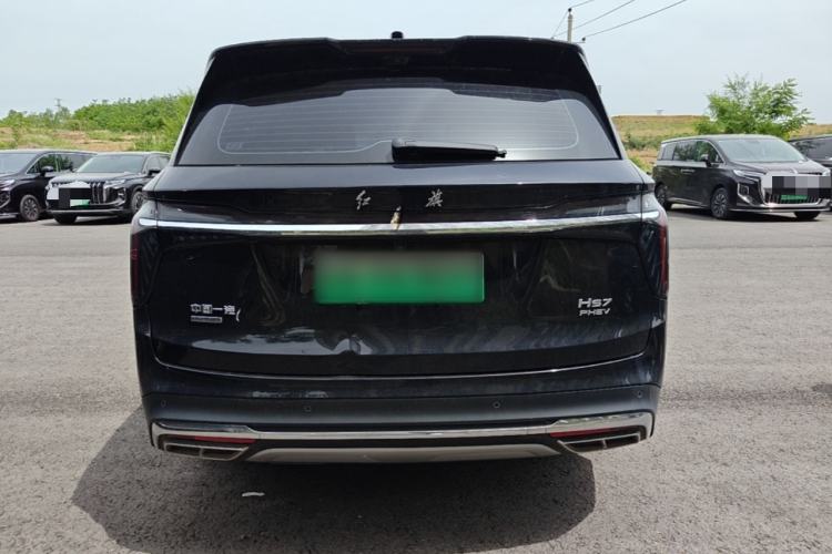 Used Hongqi HS7 PHEV 2024 2.0T PHEV Four-Wheel Drive Flagship Edition 7 Seats Rear