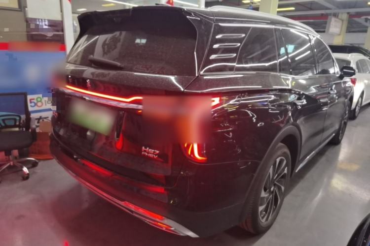 Used Hongqi HS7 PHEV 2024 2.0T PHEV Four-Wheel Drive Flagship Edition 6 Seats Rear